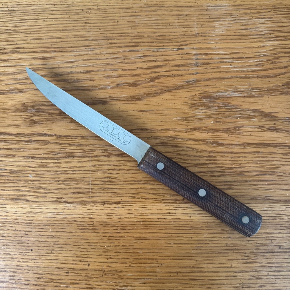 Copco 6 Inch Boning Knife 304 Wood Handle Full Tang Stainless Steel Japan